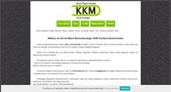 Desktop Screenshot of biurokkm.pl